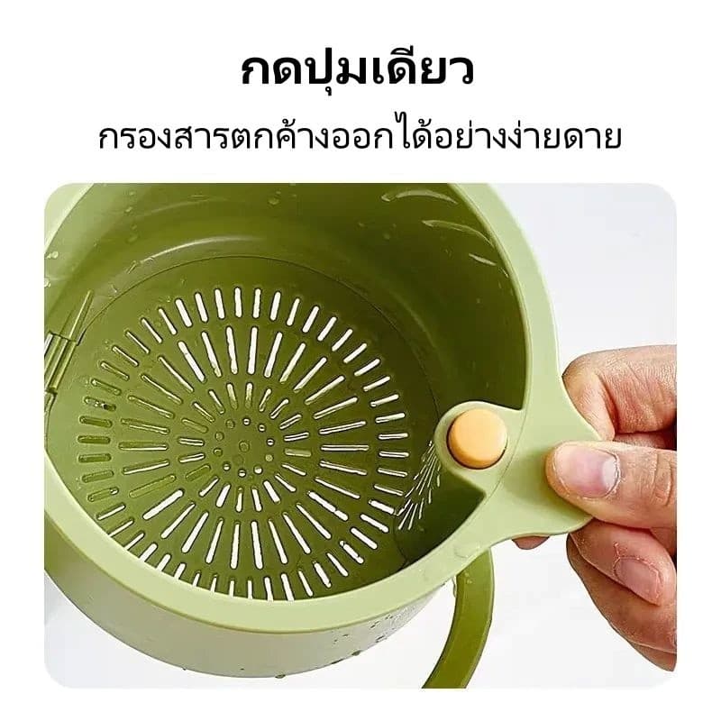 litai ตะกร้ากรองเศษอาหาร ตะกร้ากรองอ่างล้างจาน ใช้สำหรับในห้องครัว รูปที่ 8