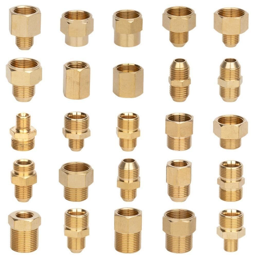 TOBE3 1 ชิ้นท่อเชื่อมต่อ, ท่อ Barb 3/8" 1/4 "M14 M18 M22 ด้ายชายหญิงอะแดปเตอร์, ทนทานท่อทองเหลือง F/M Transitional ข้อต่อสําหรับแรงดันสูงเครื่องซักผ้าไฟฉาย รูปที่ 7