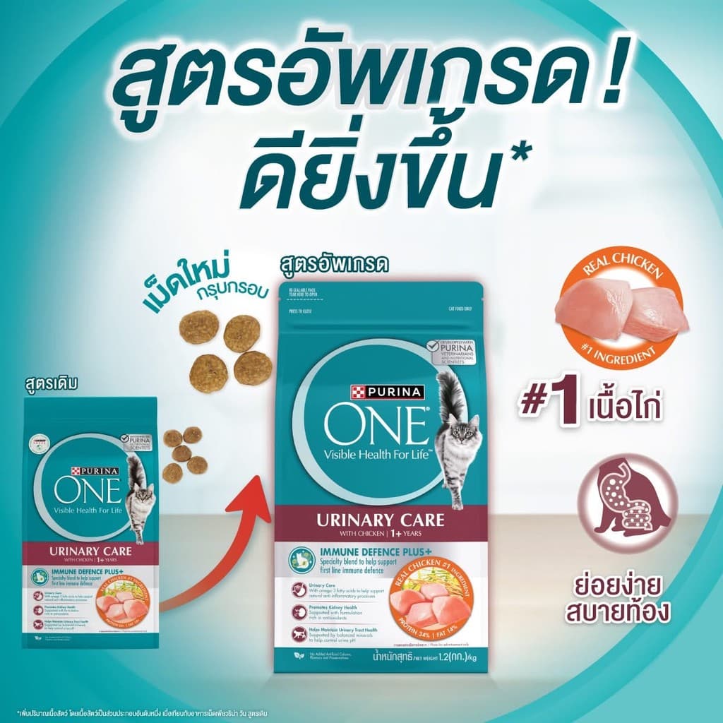 Purina One อาหารเม็ดแมว เพียวริน่าวัน ขนาด 2.7 กิโลกรัม รูปที่ 5