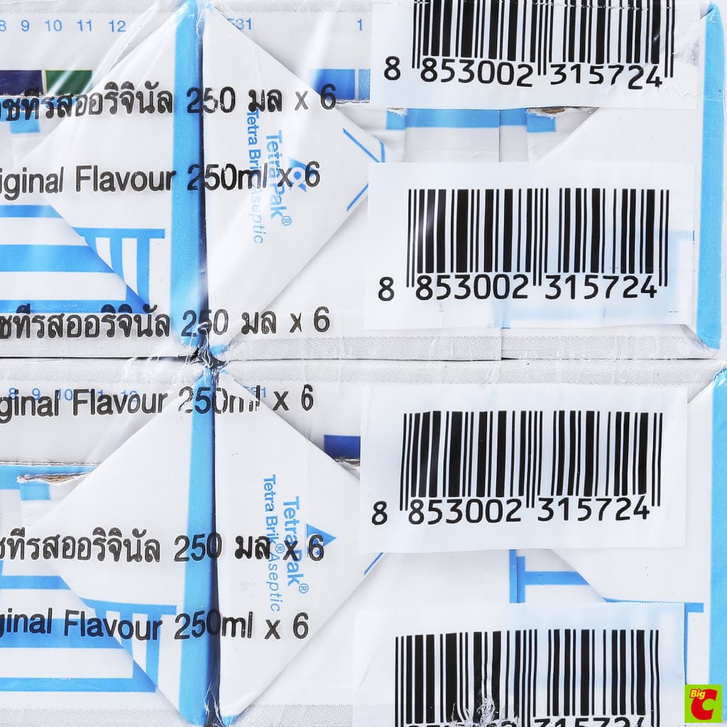 ดีน่า นมถั่วเหลือง ยูเอชทีรสออริจินัล 250 มล. X 6 ชิ้น รูปที่ 7
