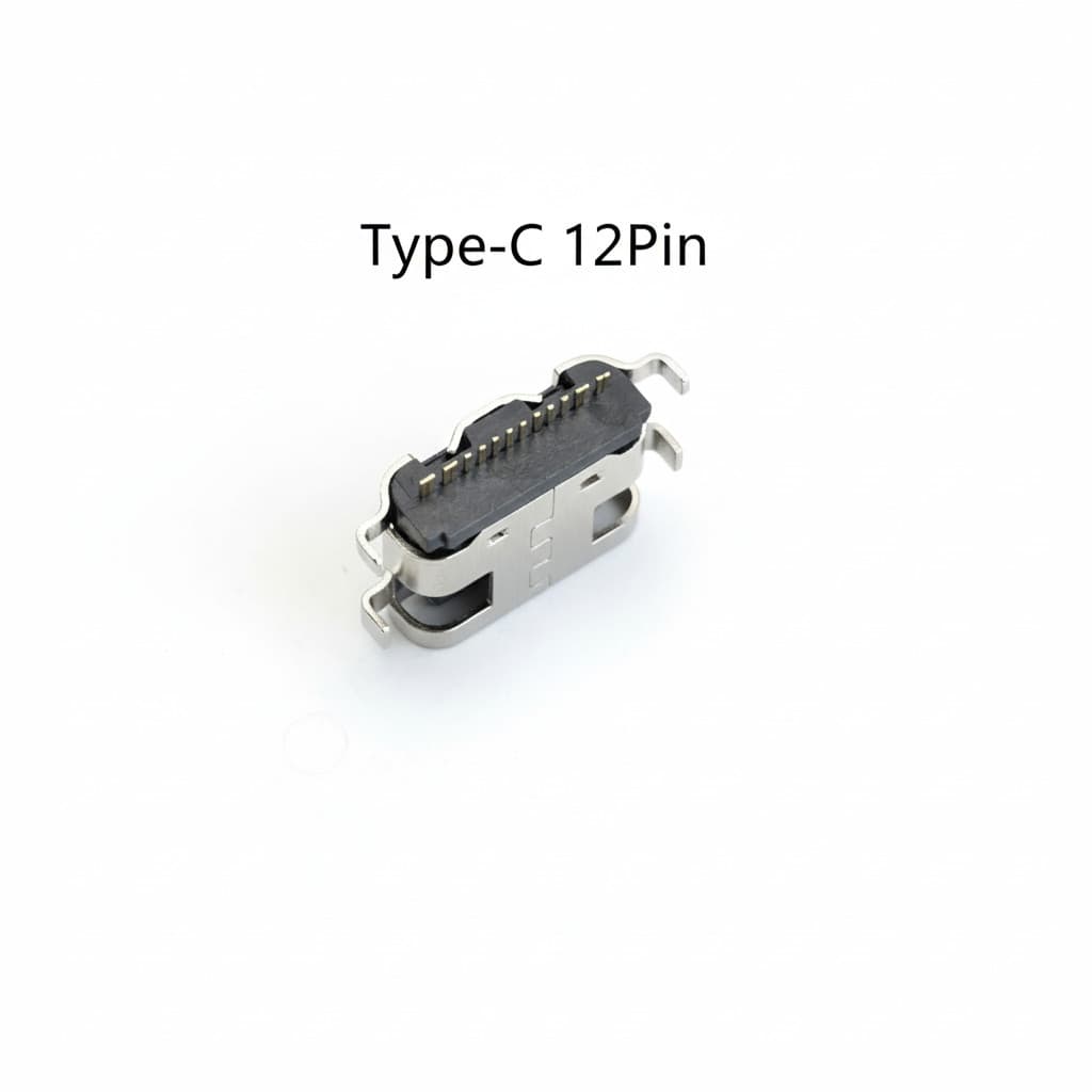 ตูดชาร์จ Type-C USB Mid Mount 1.6mm .ใช้ได้หลายรุ่น #090 รูปที่ 5