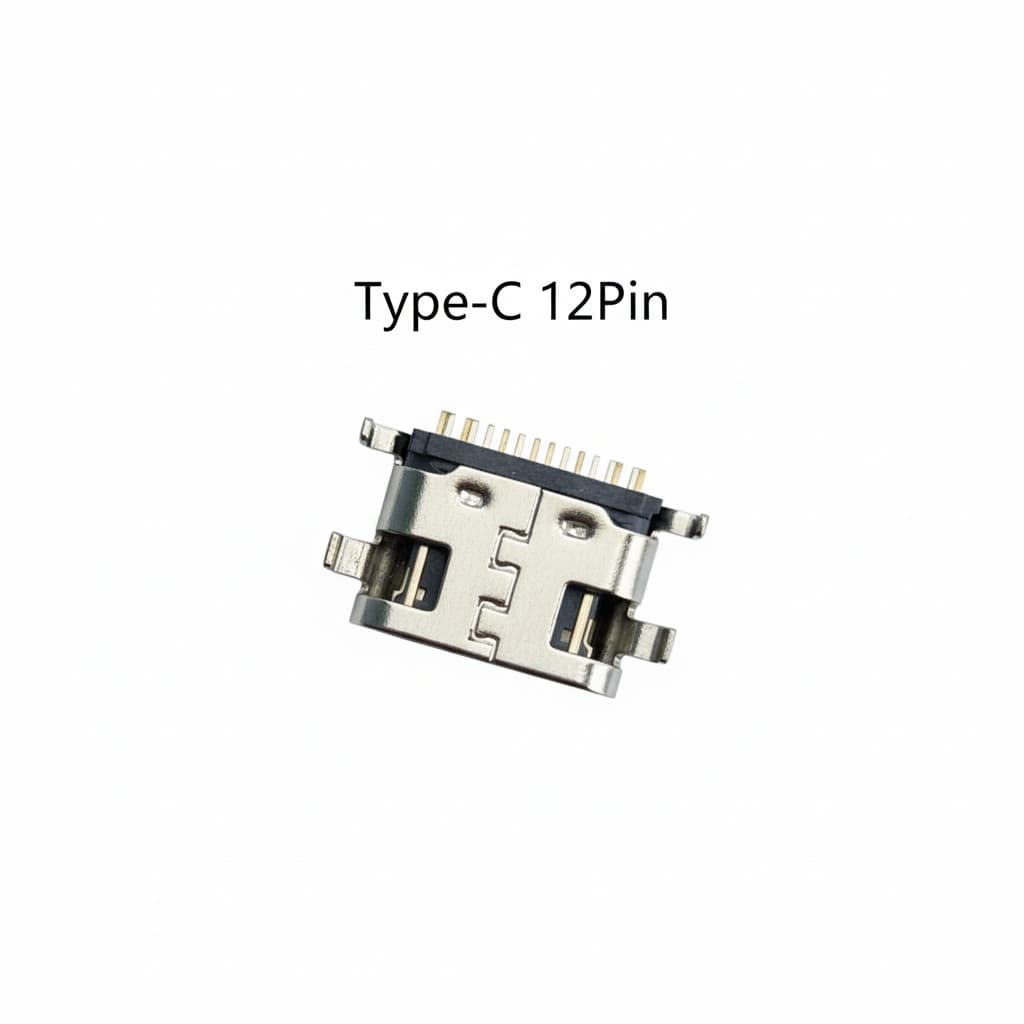 ตูดชาร์จ Type-C USB Mid Mount 1.6mm .ใช้ได้หลายรุ่น #090 รูปที่ 2
