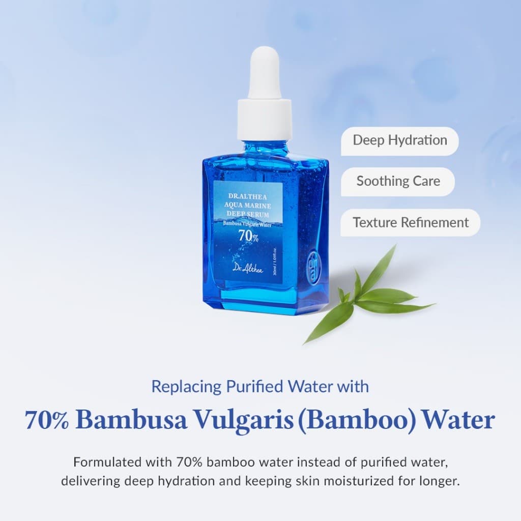 Dr.Althea Hydrate Boost DUO | อควา มารีน วอเตอร์รี ครีม 50มล. & อควา มารีน ดีพ เซรั่ม 30มล รูปที่ 2