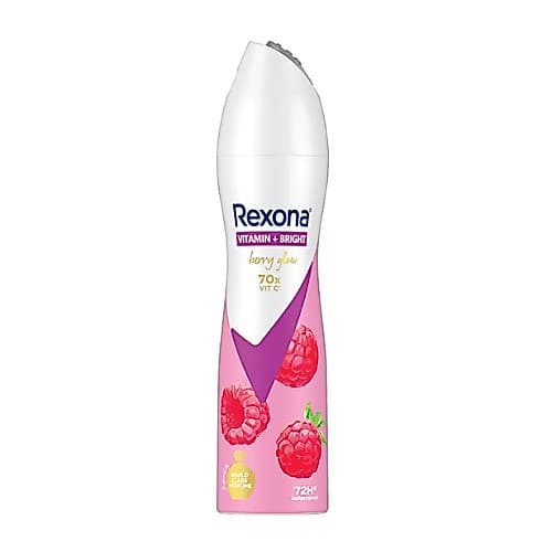 Rexona เรโซน่า สเปรย์ วิตามิน + ไบรท์ เบอร์รี่ โกลว์ แอนติเพอสไปแรนท์ 135 มล. รูปที่ 1