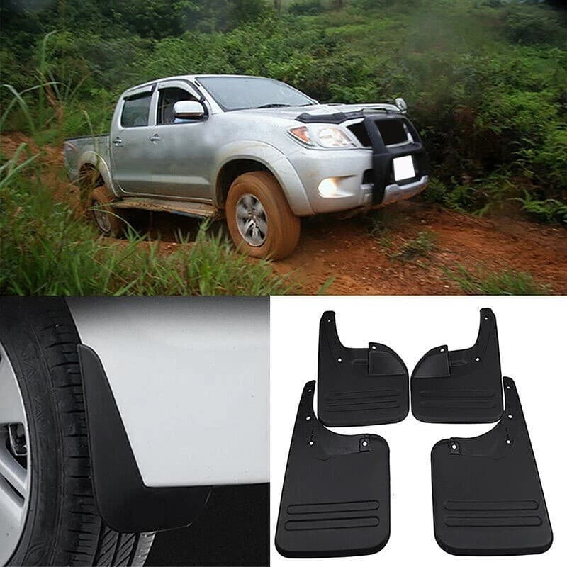 บังโคลน วีโก้ ยางกันโคลน VIGO/HILUX 2WD ปี2005-2014 คู่หน้า - หลัง ตัวเตี้ย ตัวสูง งานดี เกรดAAA รูปที่ 2