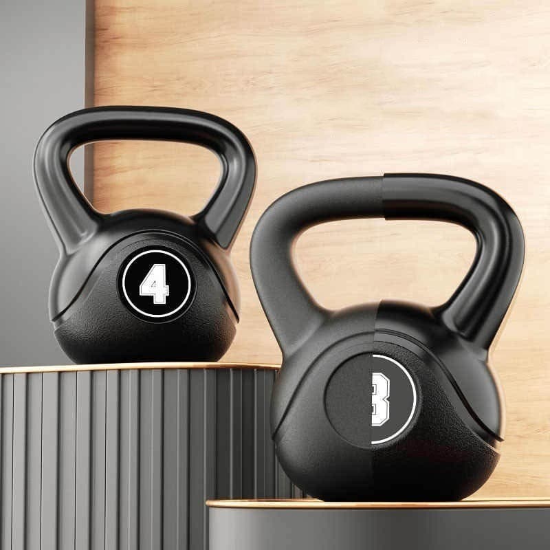 เคตเทิลเบล ดัมเบล 2kg 4 kg 6kg 8kgดรัมเบล Kettlebells dumbell dumbbell ดัมเบลลูกตุ้ม สำหรับสร้างบั้นท้าย รูปที่ 5