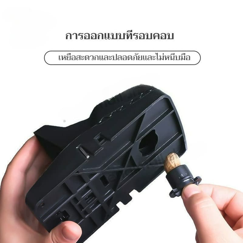 กับดักหนูสปริง ที่ดักหนู กับดักหนู อุปกรณ์ดักหนู กับดักหนูสปริง mouse traps ใช้ซ้ำได้ ความไวสูง แบบสปริง รูปที่ 6