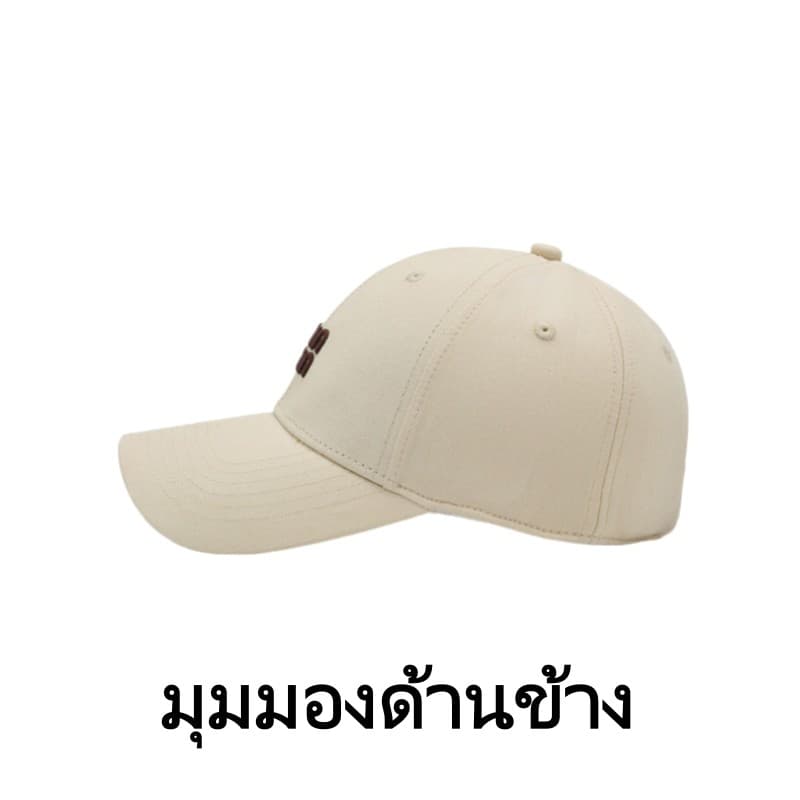 Hotcap จัดส่ง หมวกเบสบอลปักลายตัวอักษรเกาหลีใหม่ปี 2025 หมวกสำหรับกิจกรรมกลางแจ้ง รูปที่ 5