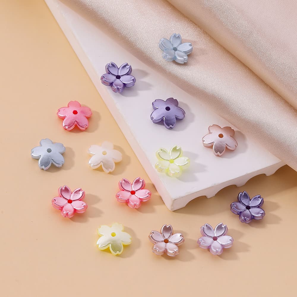 ลูกปัดมุก 50 ชิ้น ขนาด 11mm ทำจากวัสดุ ABS เลียนแบบไข่มุก สําหรับใช้งาน DIY ในสร้อยข้อมือและสร้อยคอมุก รูปที่ 7