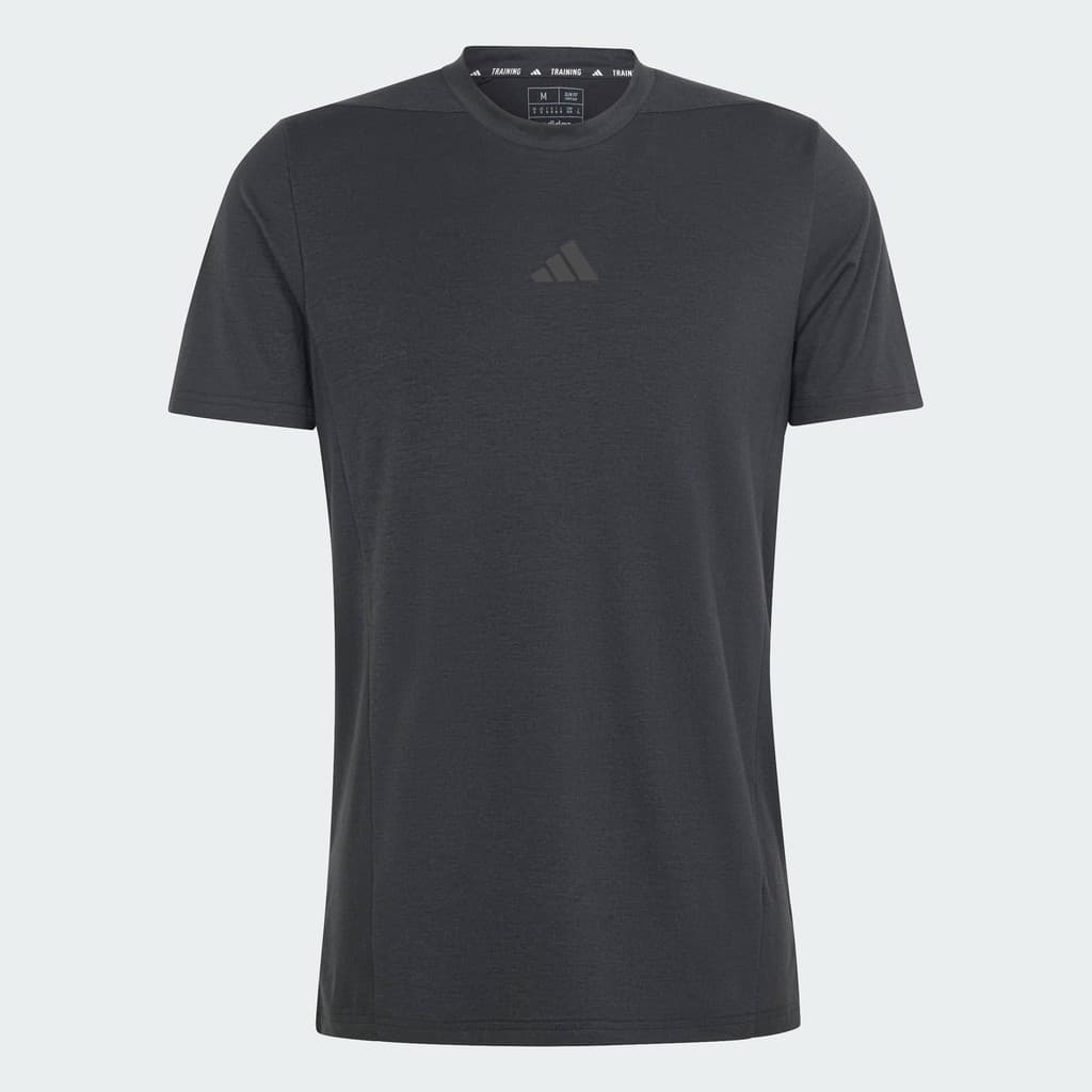 adidas Gym & Training เสื้อยืดออกกำลังกาย Designed for Training ผู้ชาย สีดำ IK9725 รูปที่ 1