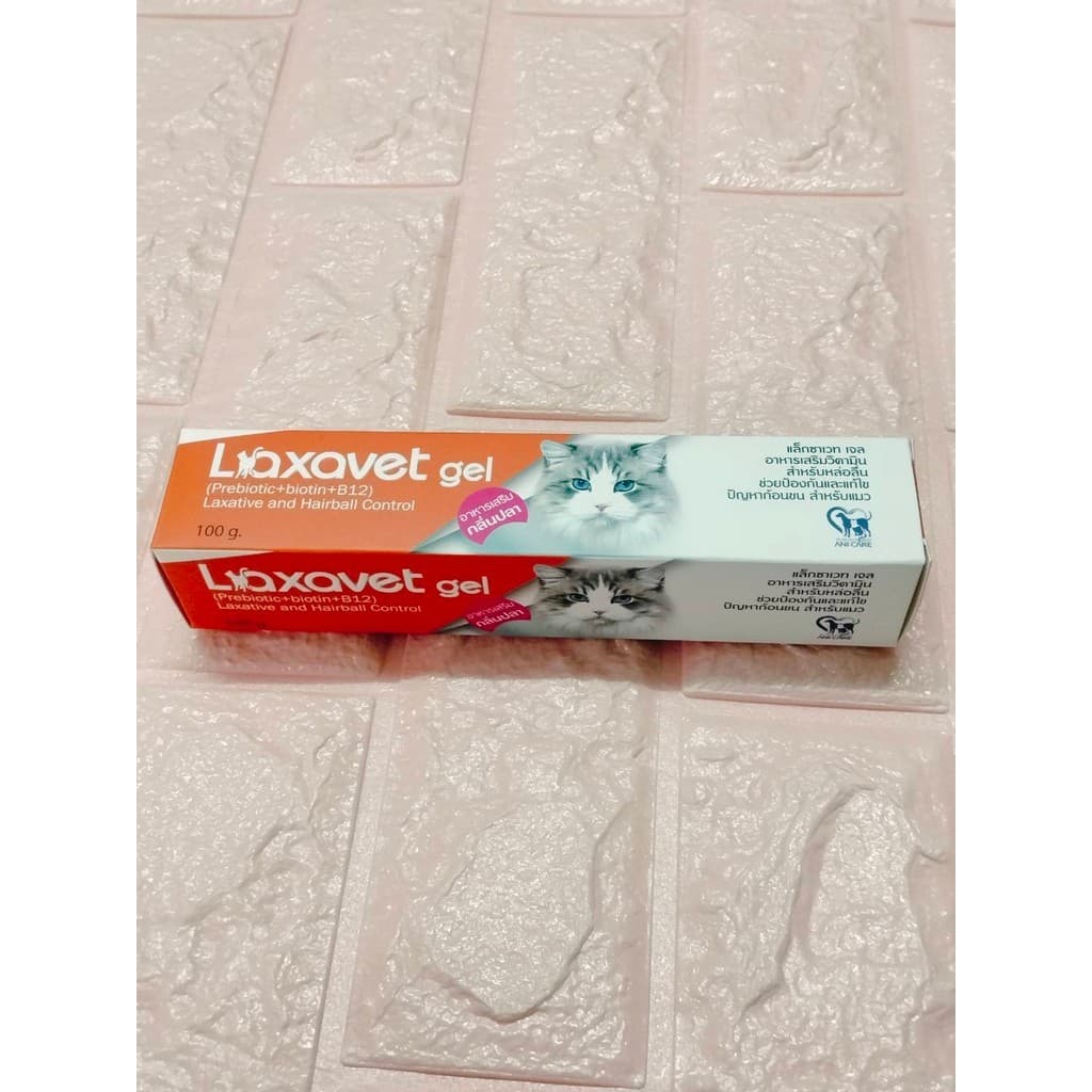 Laxavet Gel เจลช่วยป้องกันและแก้ไขปัญหาก้อนขน สำหรับน้องแมว บรรจุ 100g. รูปที่ 5