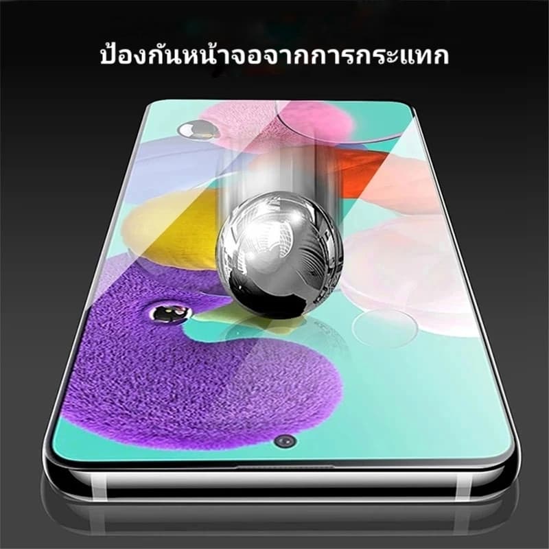 ฟิล์มกระจกนิรภัยนำไปใช้กับ iPhone 17 Air 17Promax 16 Pro Max 15 14 Plus 13 12 11 XS XR 8 7 SE แบบเต็มจอ 9D กาวเต็มแผ่น รูปที่ 4