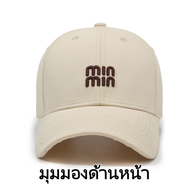 Hotcap จัดส่ง หมวกเบสบอลปักลายตัวอักษรเกาหลีใหม่ปี 2025 หมวกสำหรับกิจกรรมกลางแจ้ง รูปที่ 3