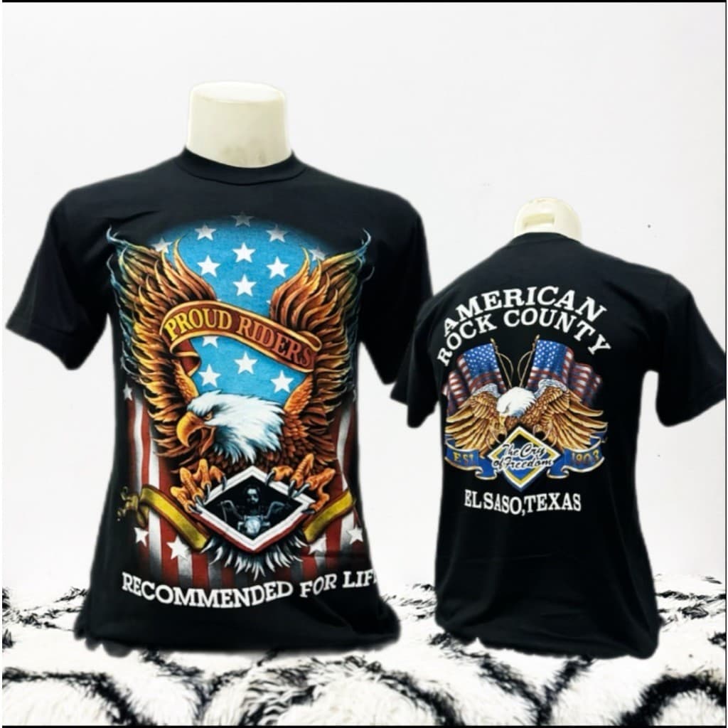 เสื้อวินเทจ 3D ผ้า 50/50 มีไซส์ S - 3XL ใส่ได้ทั้ง ชาย - หญิง รูปที่ 6