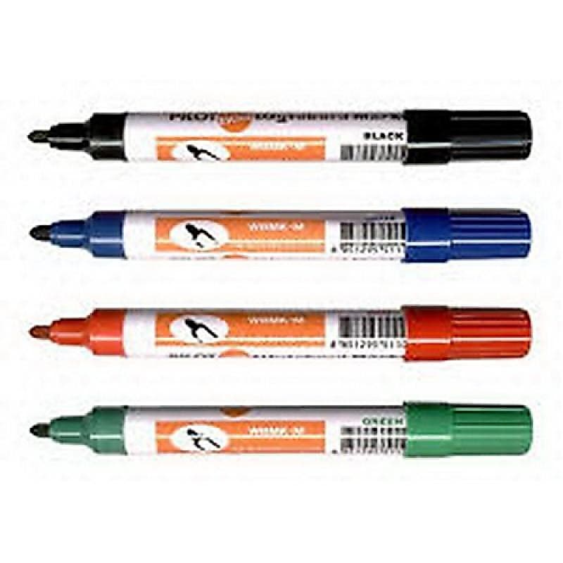 CWD ปากกาไวท์บอร์ด หัวกลม หัวตัด Pilot ไพล็อต 6 สี น้ำเงิน แดง ดำ เขียว ชมพู ม่วง รูปที่ 1
