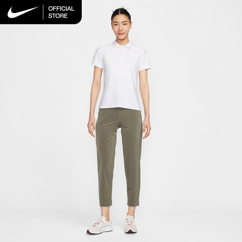 Nike Dri-FIT Women's Victory Short-Sleeve Golf Polo - White รูปที่ 5