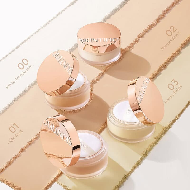 SKINTIFIC Invisitouch Ultra Stay Loose Powder 10g #00 White Translucent สคินทิฟฟิค แป้งฝุ่นเนื้อบางเบา. รูปที่ 6