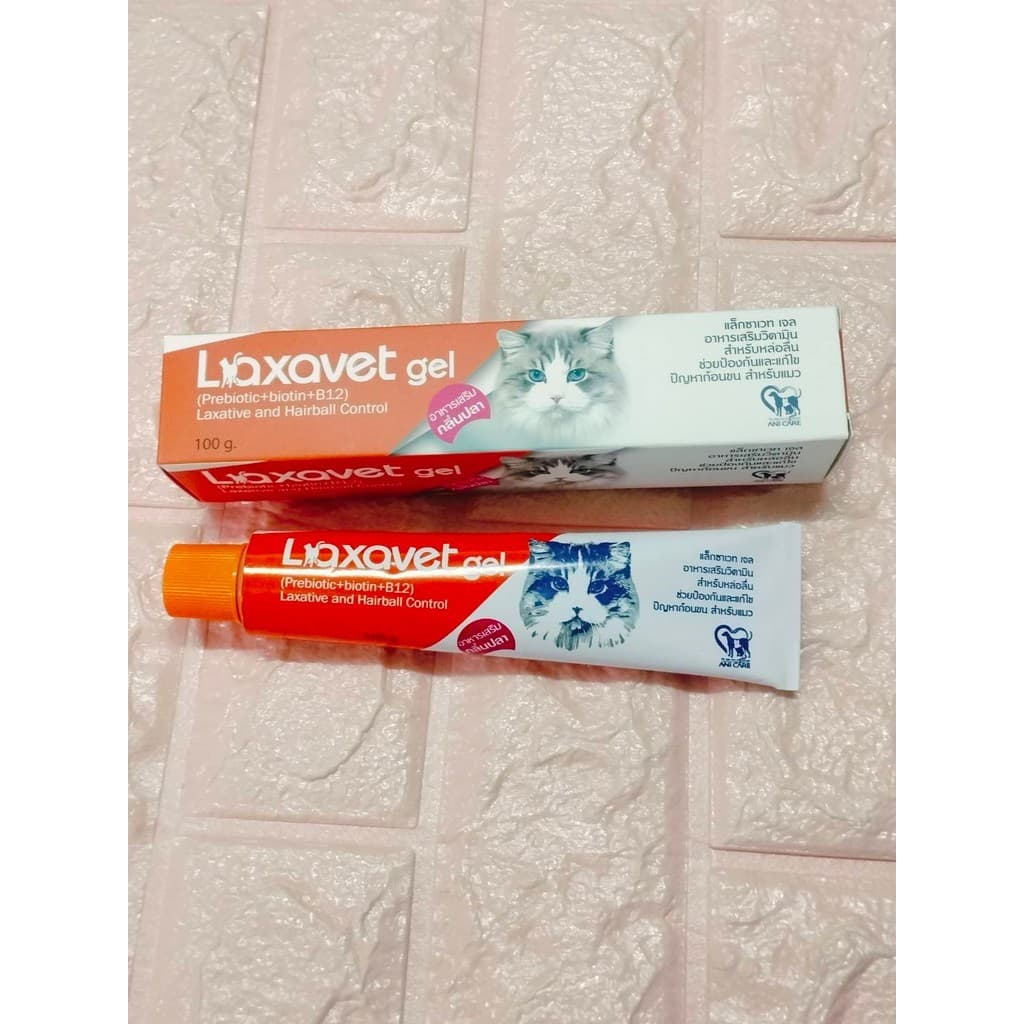 Laxavet Gel เจลช่วยป้องกันและแก้ไขปัญหาก้อนขน สำหรับน้องแมว บรรจุ 100g. รูปที่ 3