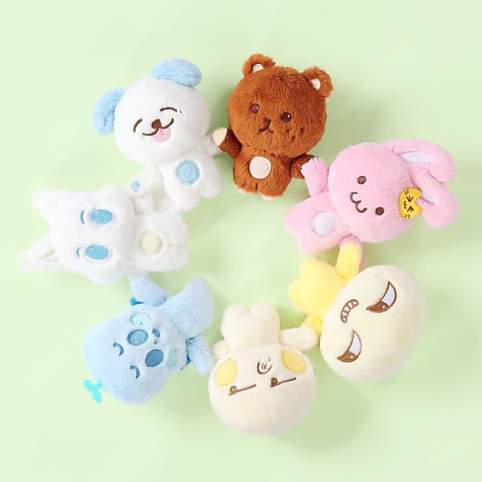 Kpop NCT Dream Phase II แฟลชม็อบตุ๊กตาพวงกุญแจกระเป๋า Charm Plush รูปที่ 1