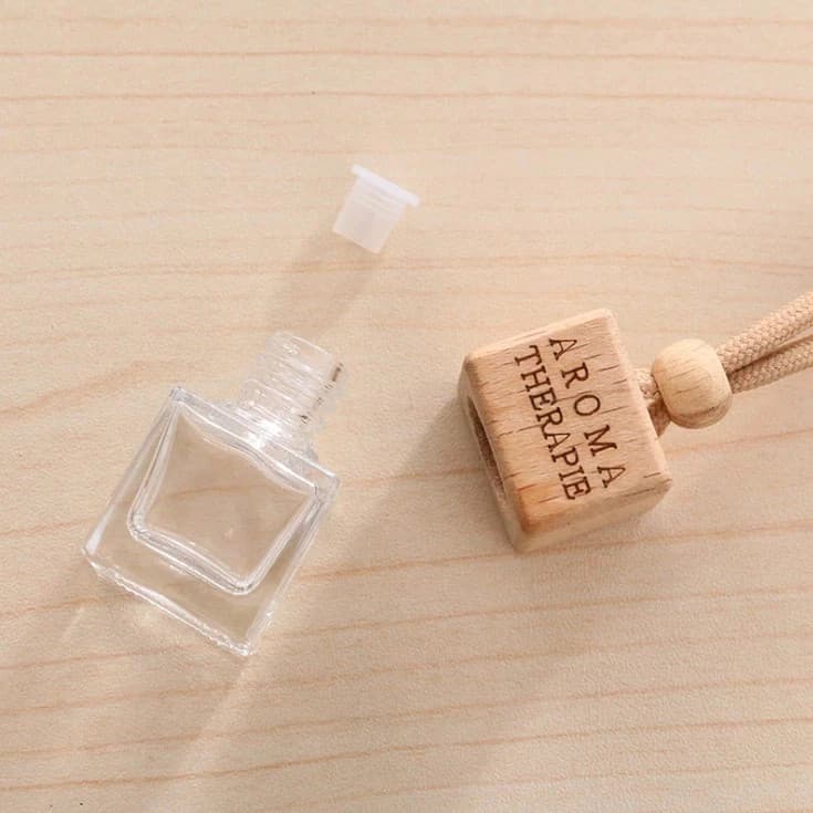 ขวดน้ำหอมรถยนต์ แบบแขวน ขนาด 8 ml น้ำหอมแขวนในรถ ขวดเปล่า รูปที่ 4