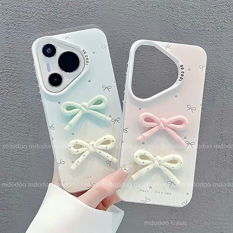 เคส For VIVO V70 V60 V50 V40 Lite V40E V30E V29E V27E S1 V30 Pro V29 V27 V25 5G V25E V23E V23 V20 V21E 4G Y200 Y100 X100 X90S X90 X80 Y78 Y27 Y36 S12 Macaron Gradient Color Three-dimensional Bow Shockproof Durable Large Frame Protection Phone Case YKC 88 รูปที่ 6