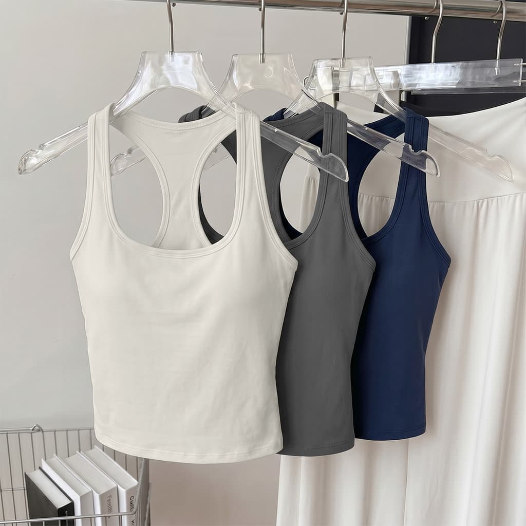MAGIEYOGA สปอร์ตบรา H-shaped Beauty Back เสื้อกั๊กกันกระแทกวิ่งออกกําลังกาย รูปที่ 6