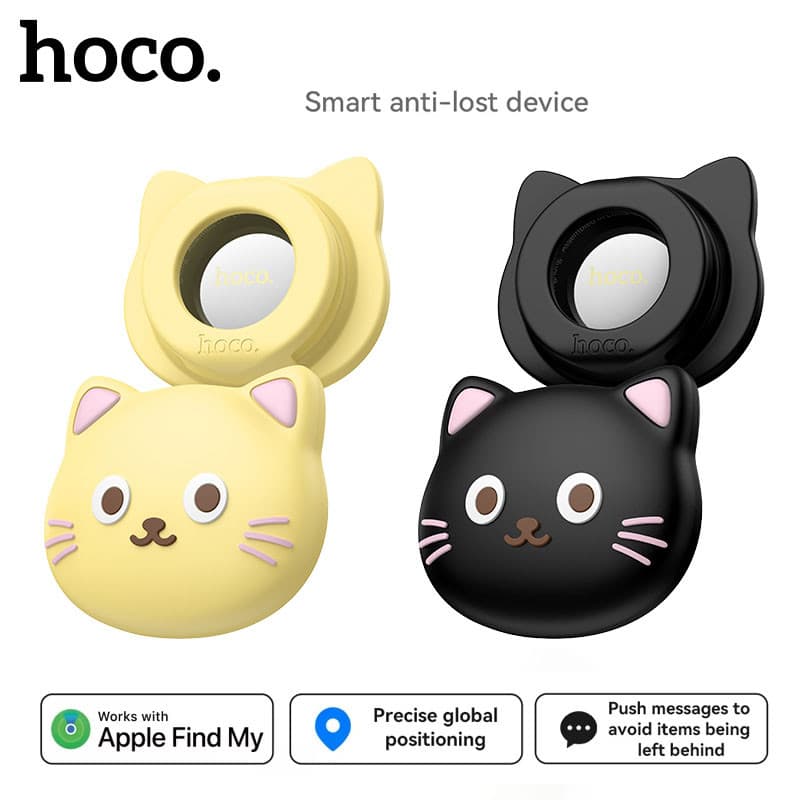 HOCO E91D gps tag อุปกรณ์ติดตามสัตว์เลี้ยง แบบติดปลอกคอ รองรับ Apple Find My อุปกรณ์ติดตามจีพีเอส hc6 รูปที่ 2
