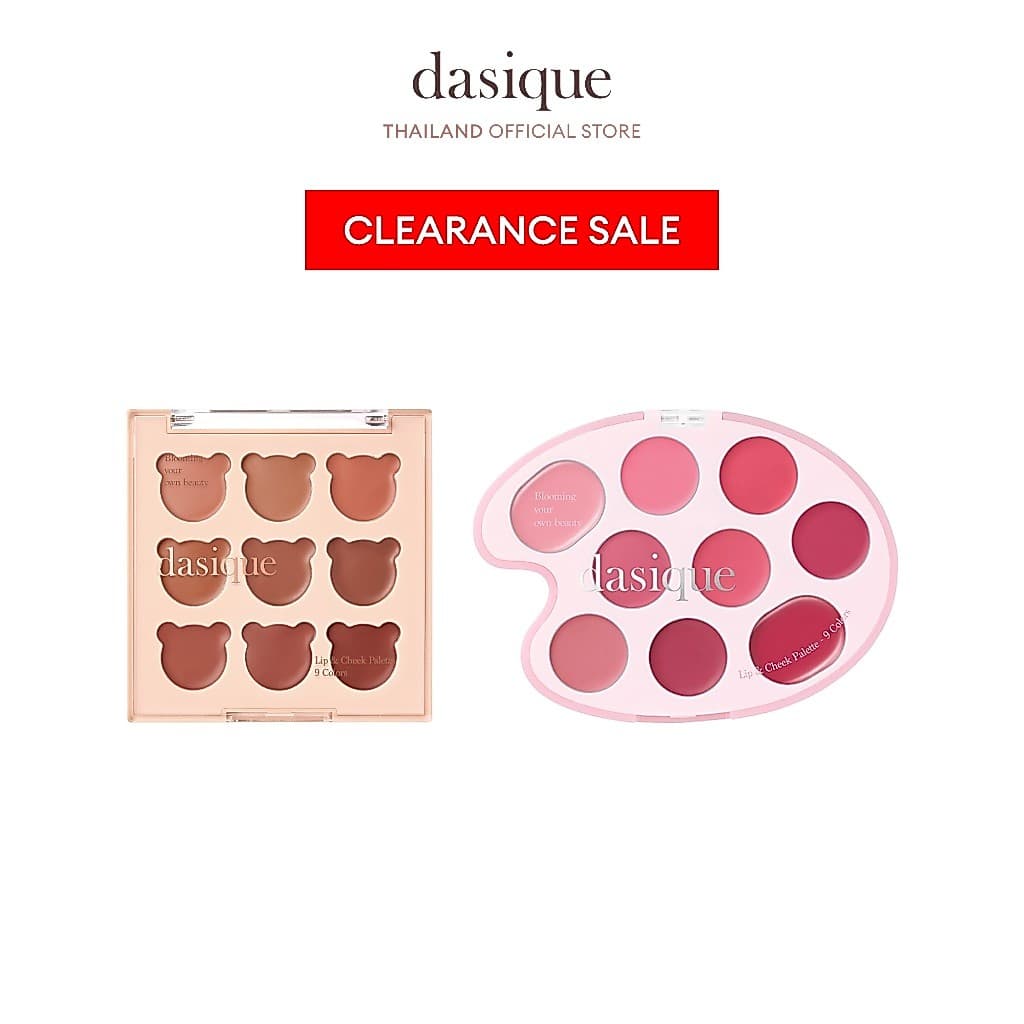 Clearance dasique Mood Painting Lip & Cheek Palette รูปที่ 1