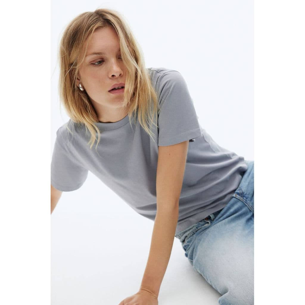 H&M เสื้อยืดคอตตอน Women Cotton T-shirt 0963662_6 รูปที่ 8