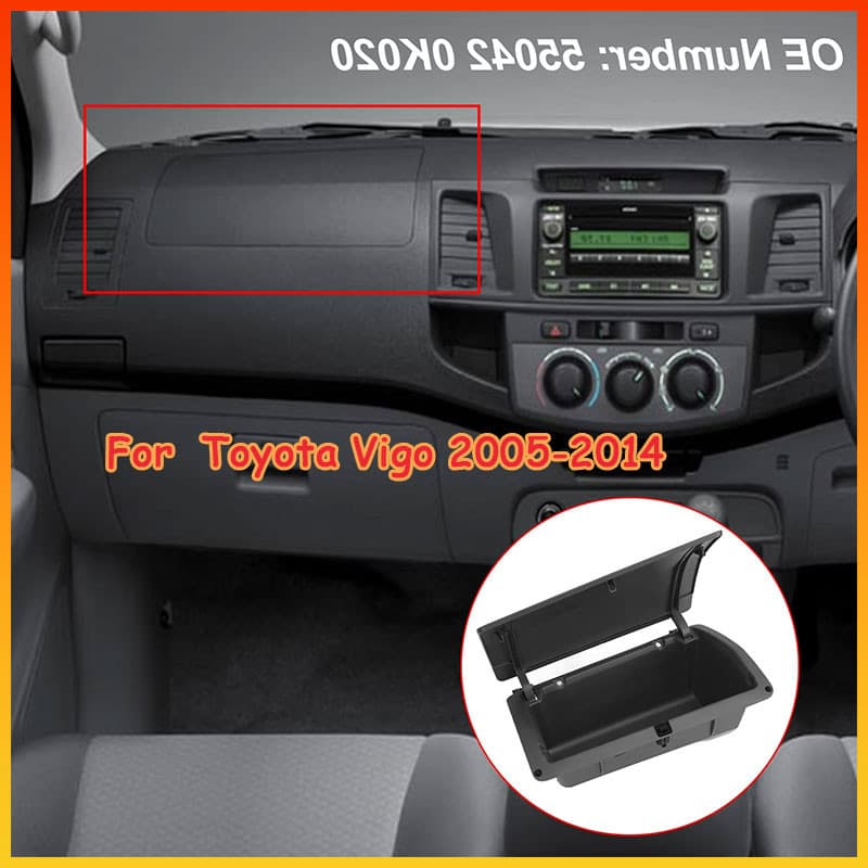 ลิ้นชัก บน เก๊ะเก็บของ TOYOTA VIGO เก๊ะเก็บของ วีโก้ เก๊ะเก็บของ forTOYOTA VIGO 2005-2014 รูปที่ 1