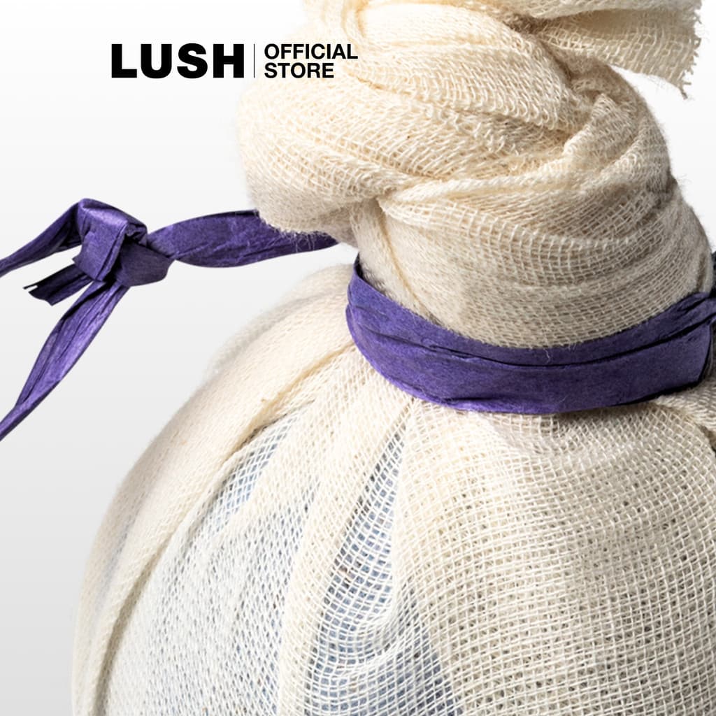 LUSH BATH BOMB บาธบอมบ์ สำหรับแช่น้ำ DEEP SLEEP BATH BOMB 200g บำรุงผิว ส่วนผสม คาโมมายล์ สดใหม่ รูปที่ 6
