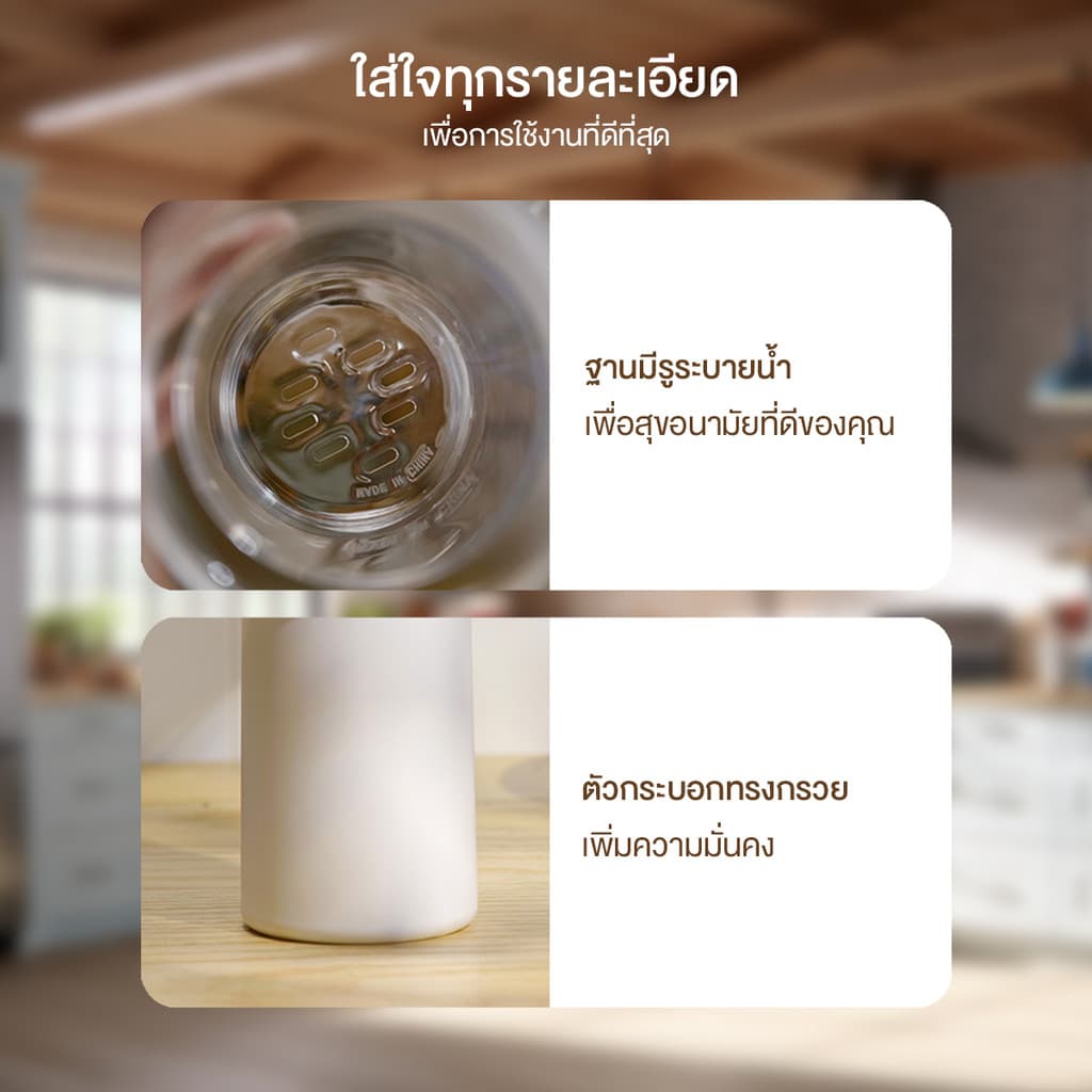 ที่ใส่ช้อนส้อม กล่องเก็บตะเกียบ กล่องเก็บช้อนส้อม ตะเกียบ ระบายอากาศและทนต่อโรคน้ำค้าง กล่องเก็บช้อนส้อมทรงกลม รูปที่ 7