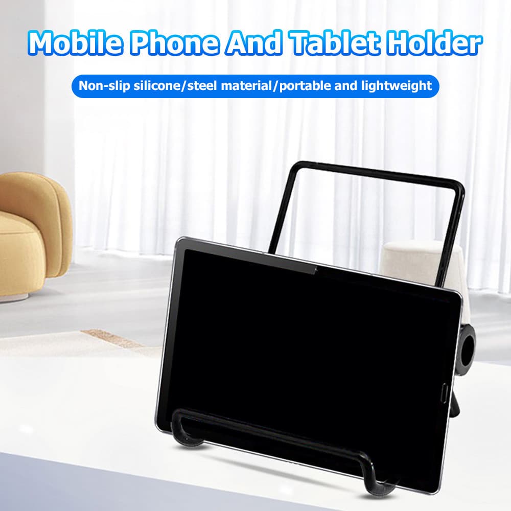 ขาตั้งไอแพด แท๊บเล็ต และแท็บเล็ตขนาดพกพา ใช้ง่าย Universal Rotating Brackets Mounting Stand Holder For iPad Tablet Phone รูปที่ 2