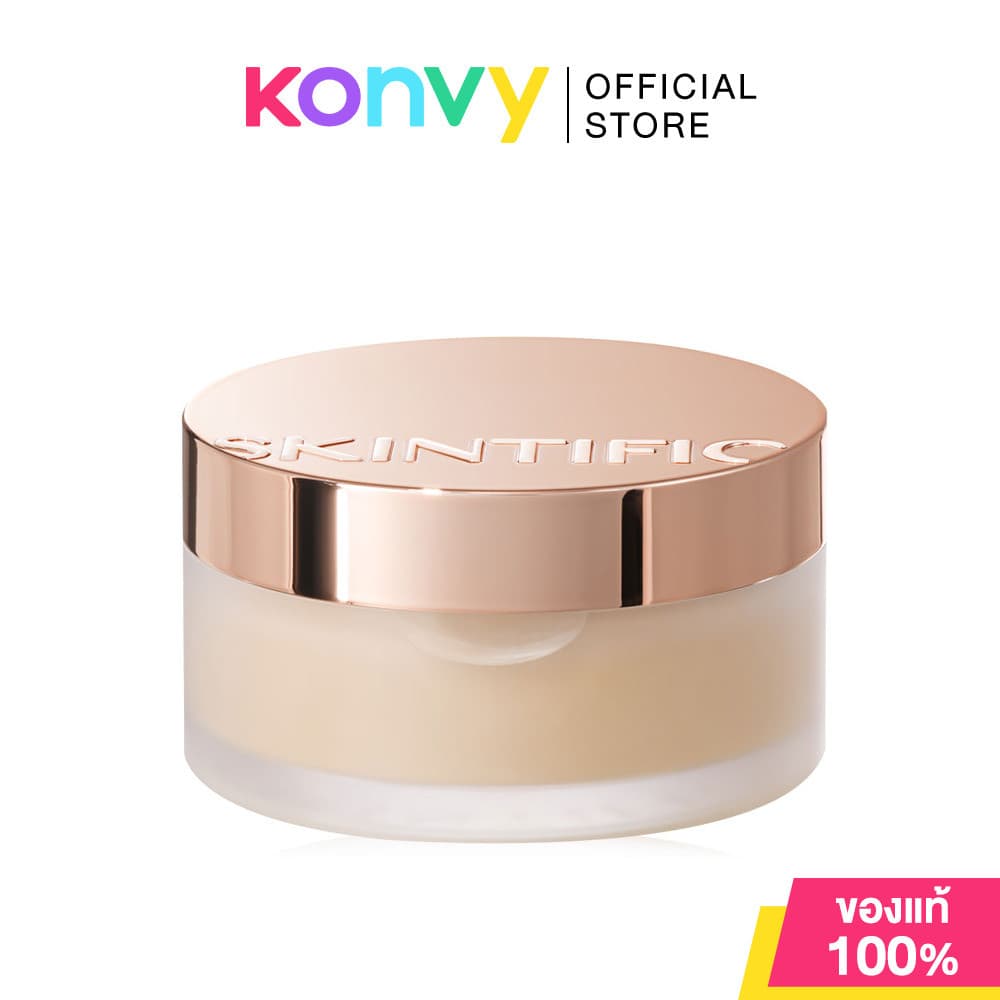 SKINTIFIC Invisitouch Ultra Stay Loose Powder 10g #00 White Translucent สคินทิฟฟิค แป้งฝุ่นเนื้อบางเบา. รูปที่ 2