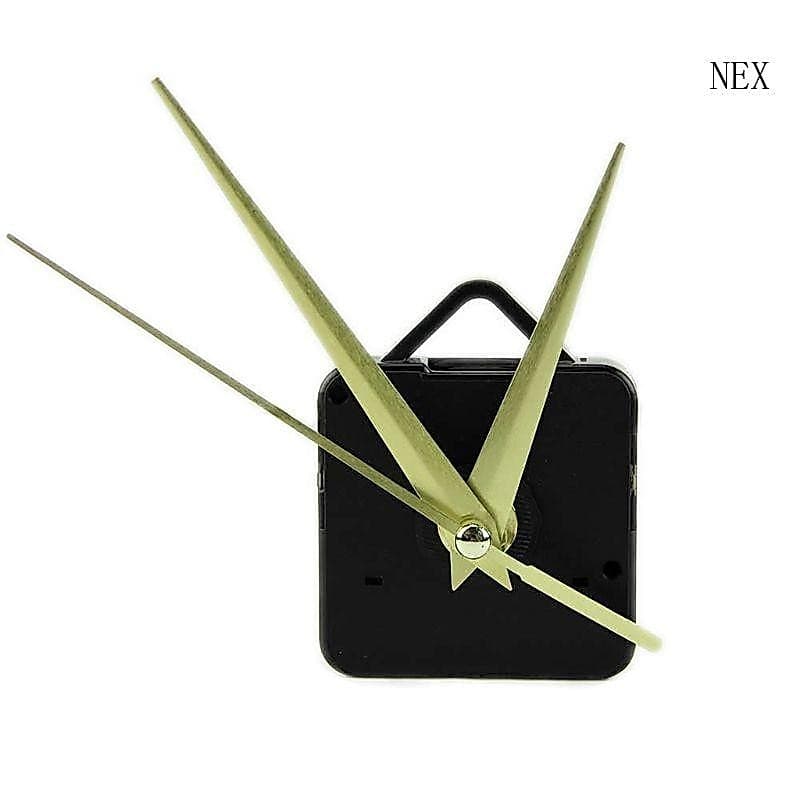 Nex ชุดกลไกนาฬิกาควอตซ์ พร้อมเข็มนาฬิกาแขวนผนัง ใช้แบตเตอรี่ ไร้เสียง แบบเปลี่ยน DIY รูปที่ 1