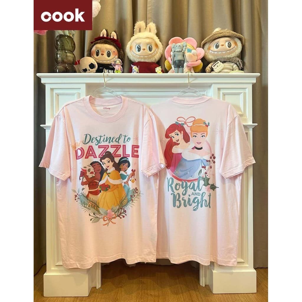 disney เสื้อยึด ผ้าเทคโนโลยี Sorona จากอเมริกา พิมพ์ลาย aurora เสื้อยืด oversize เหมาะ ผู้หญิง และ ผู้ชาย #543 รูปที่ 9