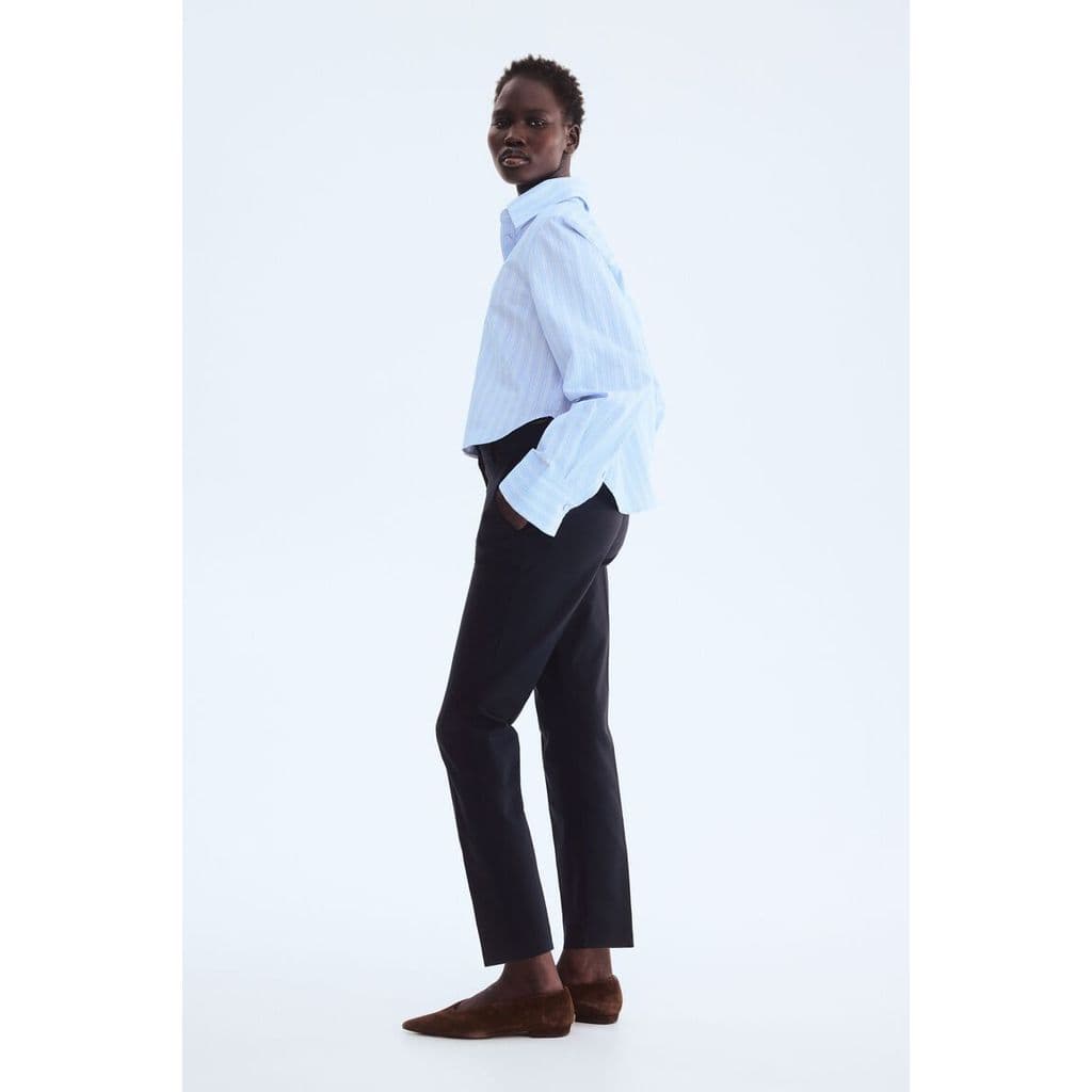 H&M กางเกงทรงซิการ์เรต Women Cigarette trousers 1295947_2 รูปที่ 9