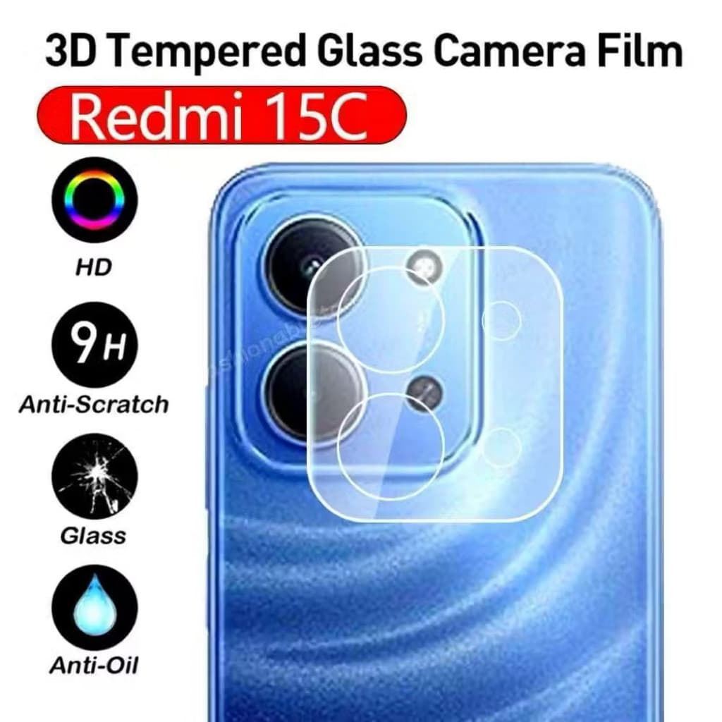 ส่งจากไทยล์มกล้อง สำหรับ Xiaomi Redmi 15C 14C 13C/Poco C65 Poco C85 ป้องกันเลนส์กล้องมองหลัง แบบครอบคลุมเต็ม รูปที่ 4