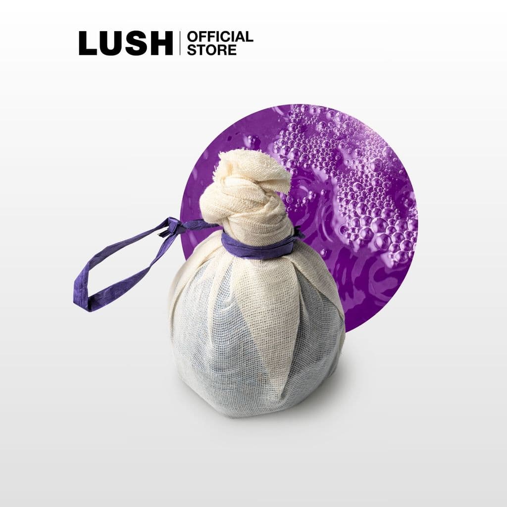 LUSH BATH BOMB บาธบอมบ์ สำหรับแช่น้ำ DEEP SLEEP BATH BOMB 200g บำรุงผิว ส่วนผสม คาโมมายล์ สดใหม่ รูปที่ 1