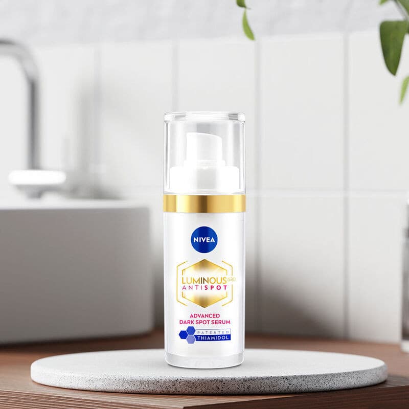 NIVEA Luminous 630 Antispot Advance Spot Serum 30ml นีเวีย เซรั่มลดเลือนจุดด่างดำ ฝ้าแดด. รูปที่ 2