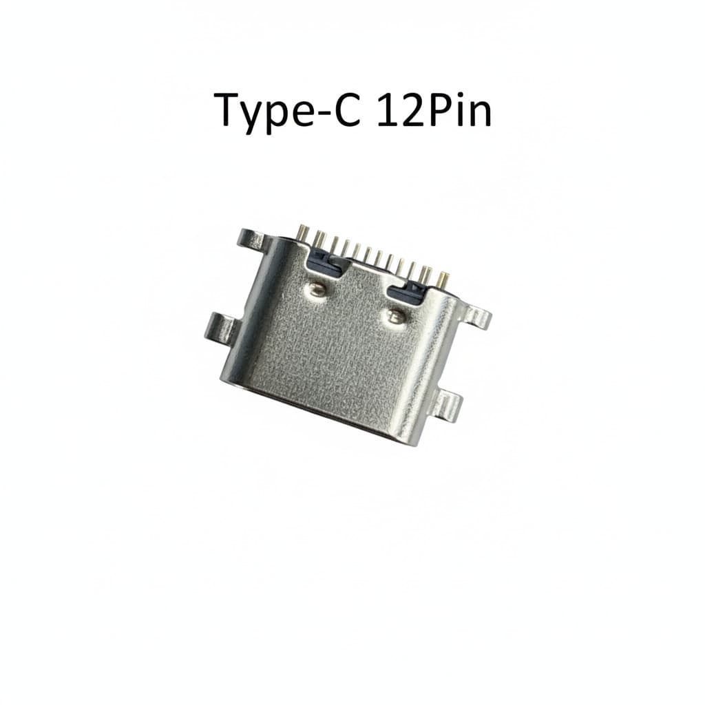ตูดชาร์จ Type-C USB Mid Mount 1.6mm .ใช้ได้หลายรุ่น #090 รูปที่ 3