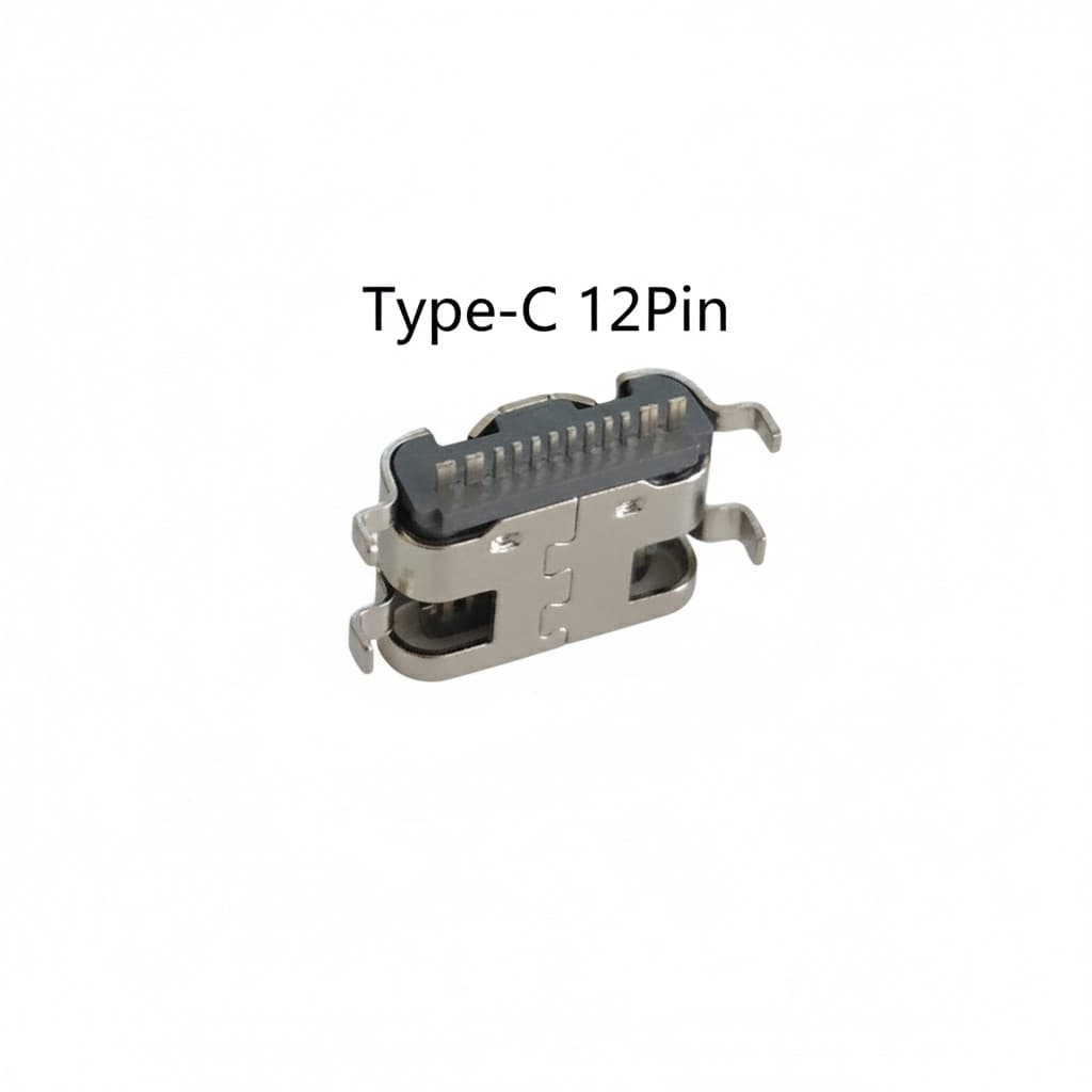 ตูดชาร์จ Type-C USB Mid Mount 0.8mm .ใช้ได้หลายรุ่น #091 รูปที่ 5