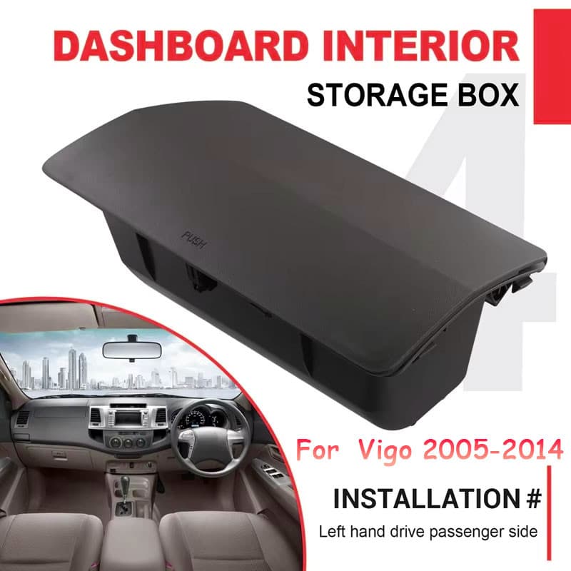 ลิ้นชัก บน เก๊ะเก็บของ TOYOTA VIGO เก๊ะเก็บของ วีโก้ เก๊ะเก็บของ forTOYOTA VIGO 2005-2014 รูปที่ 4