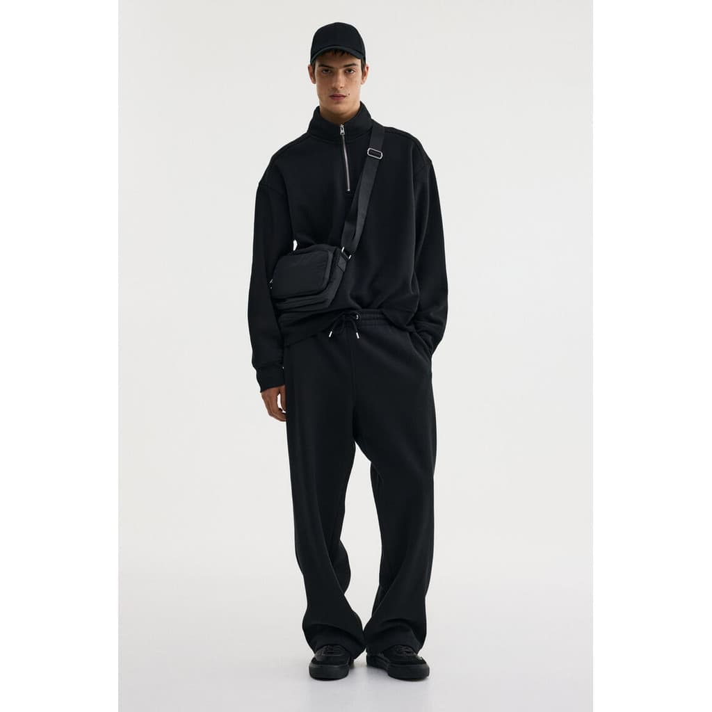H&M กางเกงสเวตผ้าทรงหลวม Men Loose Fit Sweatpants 1302372_1 รูปที่ 2
