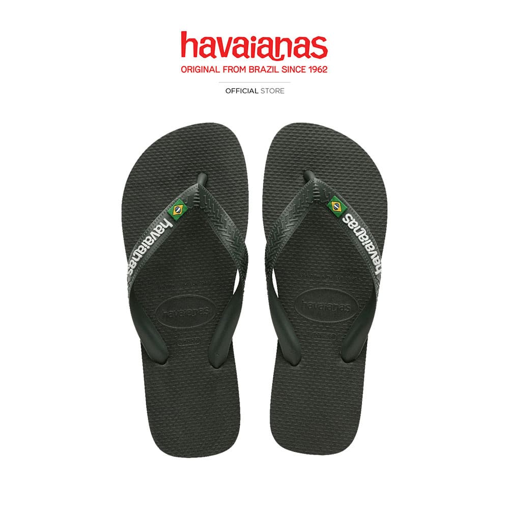 HAVAIANAS รองเท้าแตะ Brasil Logo Flip Flops GREEN 41108505983U_U4GNXX รูปที่ 1