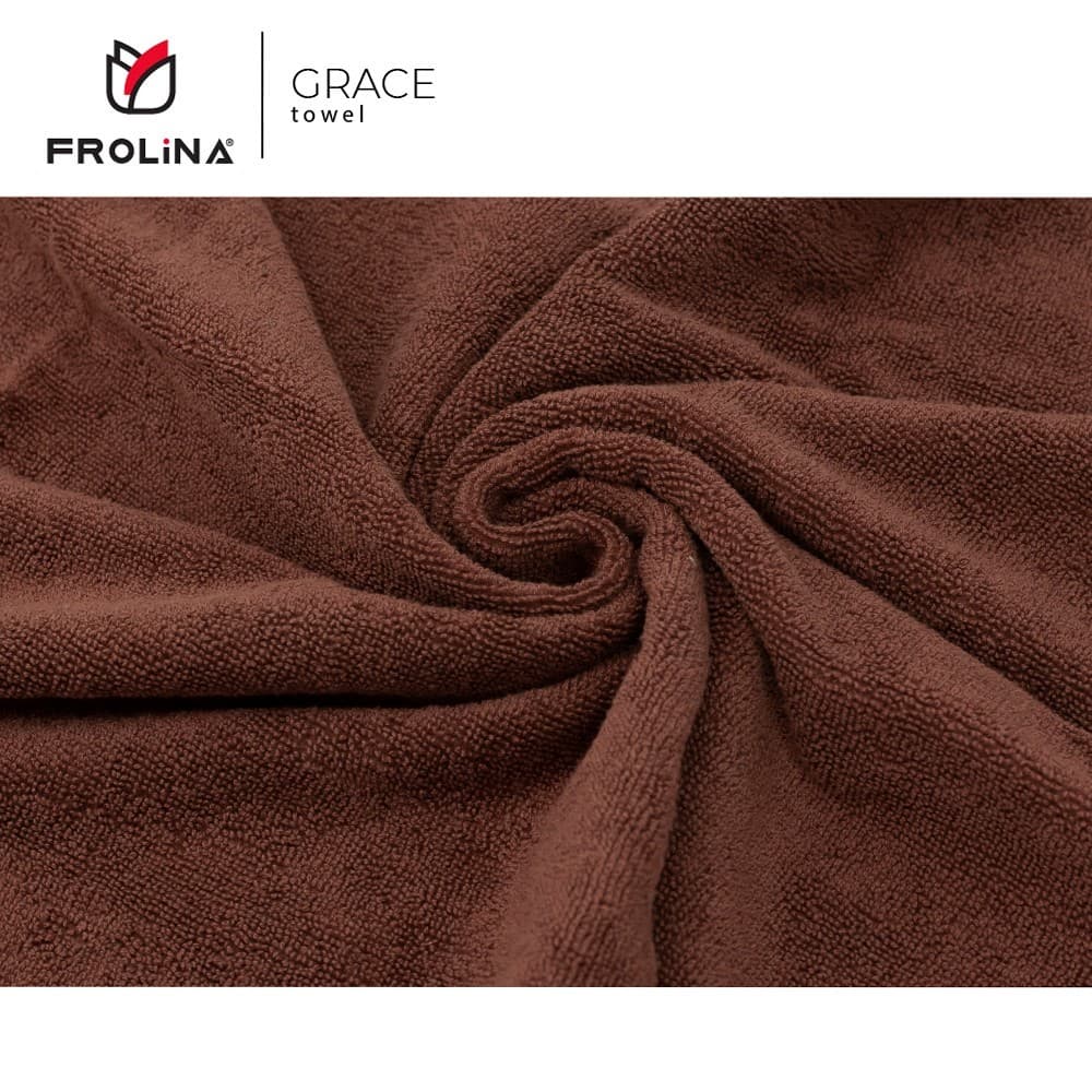 Frolina Grace Collection ผ้าขนหนูโรงแรม ผ้าเช็ดตัว ผ้าขนหนูเกรดโรงแรม 5 ดาว ขนาดใหญ่ 30x 60 นิ้ว รูปที่ 7