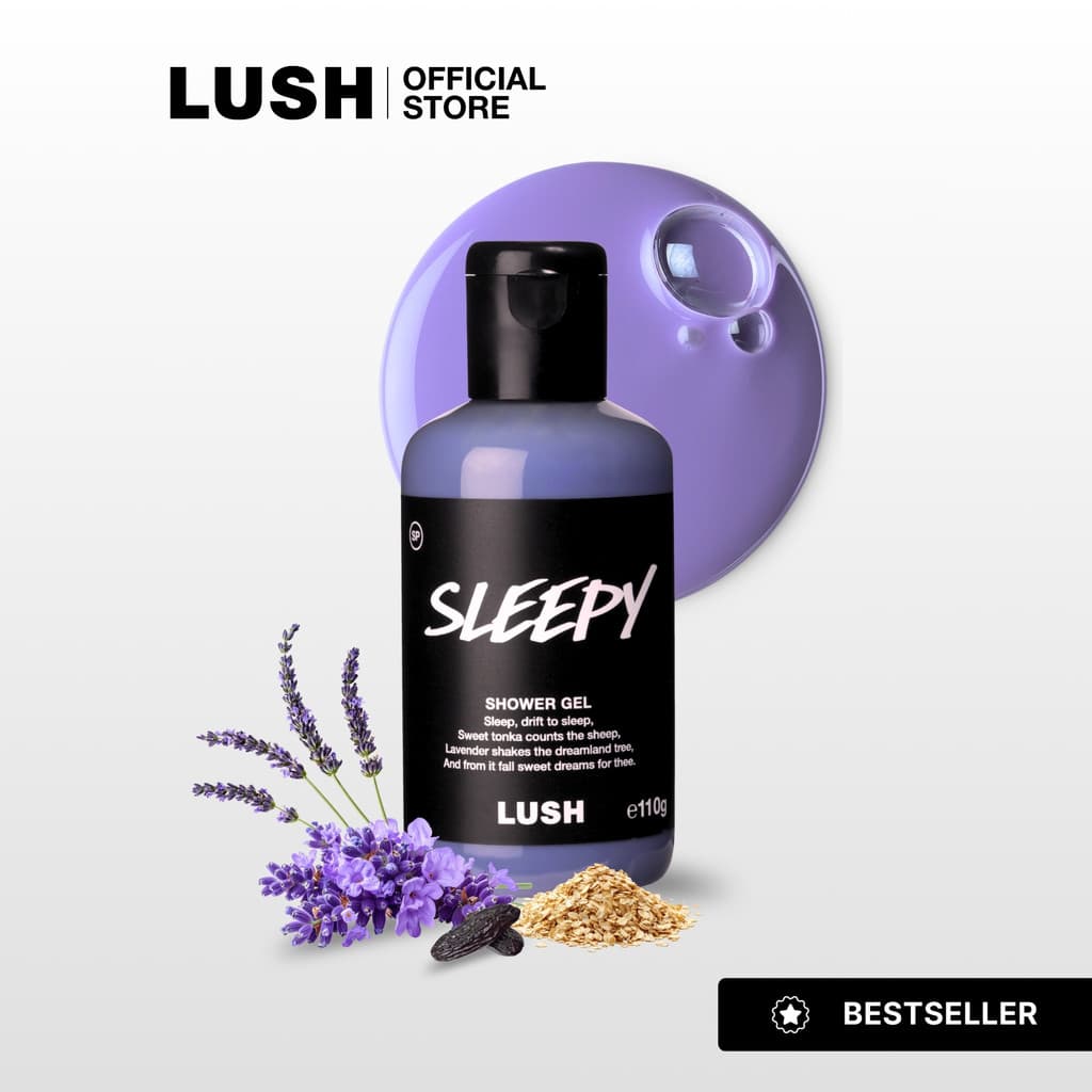 LUSH สบู่เหลว เจลอาบน้ำ SLEEPY SHOWER GEL รูปที่ 1