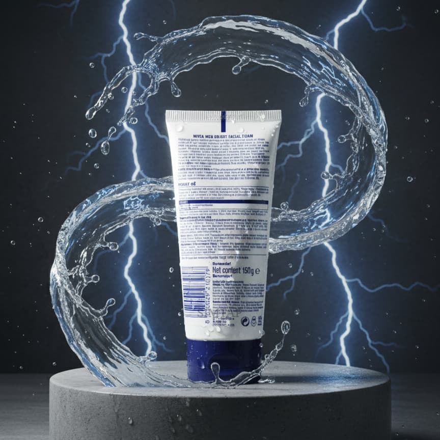 นีเวีย เมน เอ็กซ์ตร้าไวท์ โฟมล้างหน้าขนาดใหญ่ 150 กรัม พร้อมจัดส่ง NIVEA Men Extra White รูปที่ 2