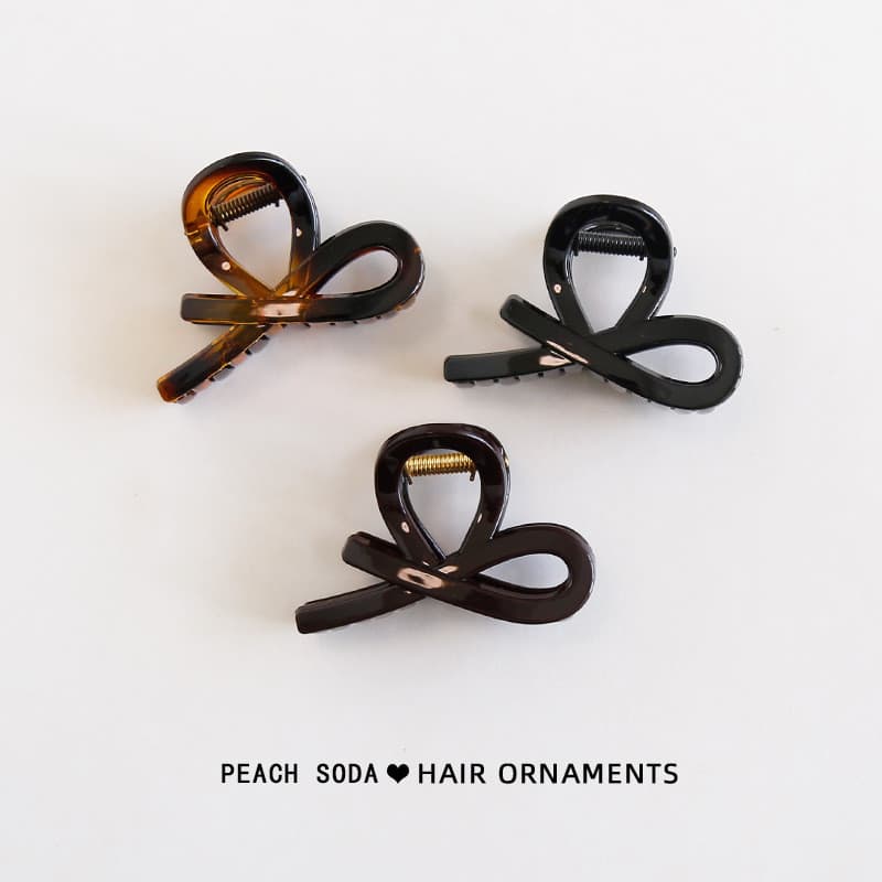 MAUROPOLI Daily Coffee Color Series กิ๊บติดผมประณีต Back Head Grab Clip High-End Temperament Shark Clip รูปที่ 3