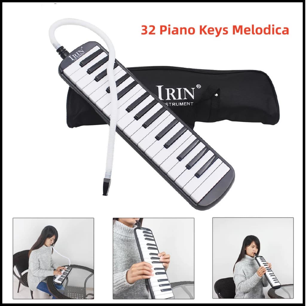 32 คีย์ Melodian เมโลเดียน เมโลดิก้า เปียโน วงดุริยางค์ อุปกรณ์ดนตรี คีย์ มีโน้ตดนตรี านสอนตัวเองง่าย รูปที่ 4